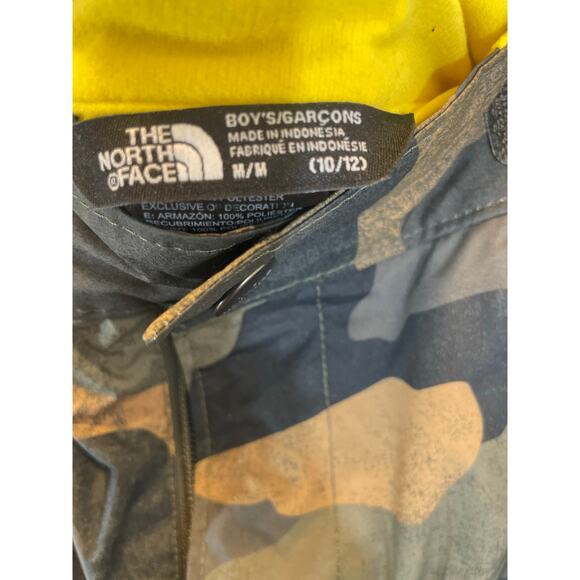 NWOT The North Face Camo Youth Freedom Insulated Boys Snow Pants - Boys 10-12 - Picture 3 of 5